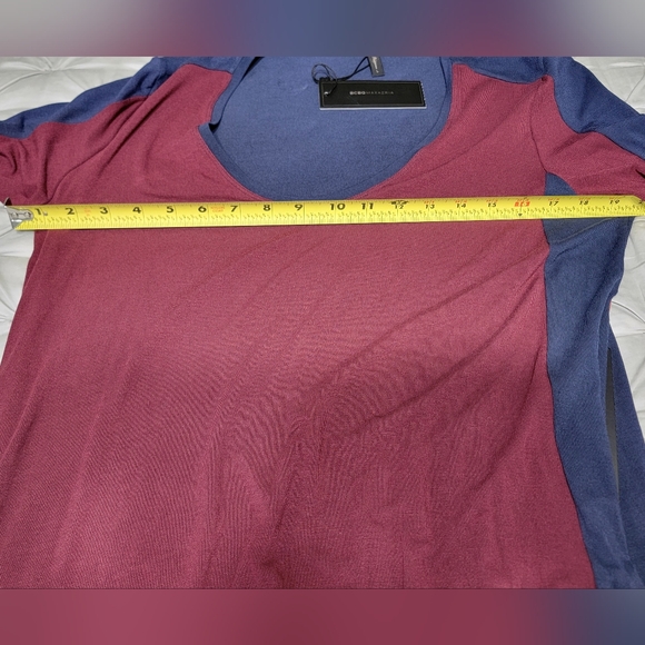 🤩Host Pick❤️NWT BCBGMAXAZRIA Miney Asymmetrical Dress Women's Sz Large - Picture 11 of 15